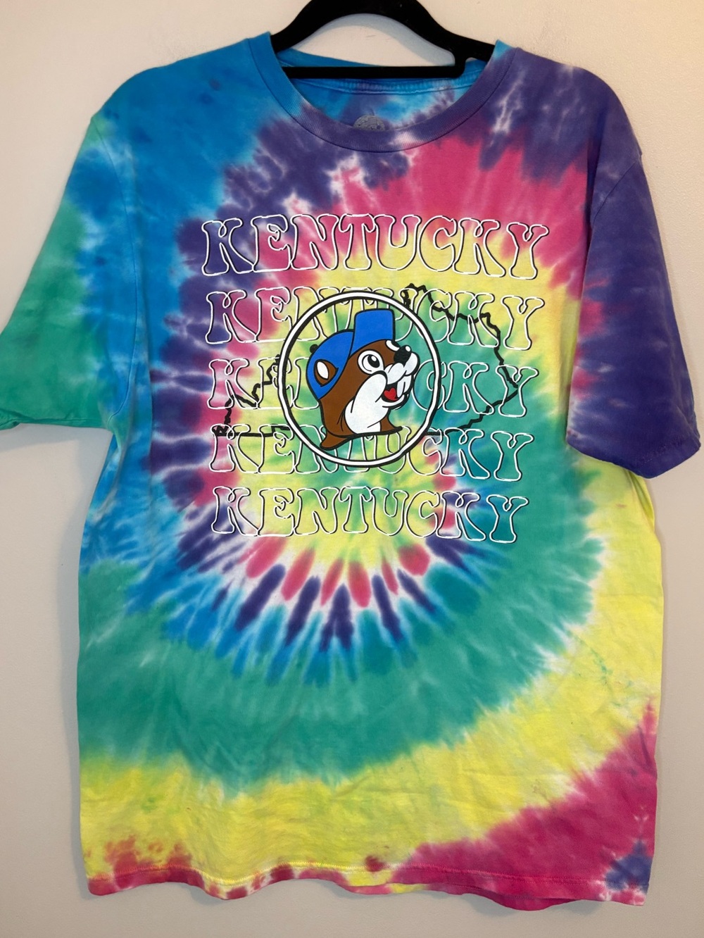Kentucky Buc-ee’s Tie Dye Graphic T-Shirt Adult Medium